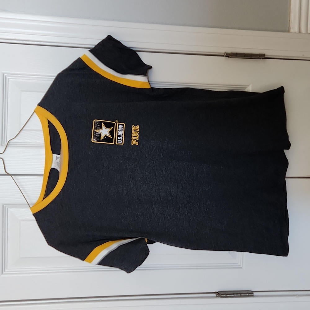 US Army T-shirt with sequin detailing